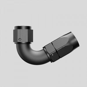 Nagy teljesítményű teljes áramlás 120 fok AN4 AN8 AN12 AN12 CUTTER stílusú forgó tömlő vége