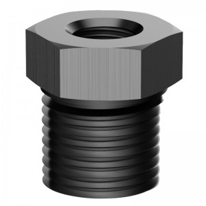 1/4 NPT férfi 1/8 NPT női redukáló szerelvény adapter Hex bushing üreges alumínium